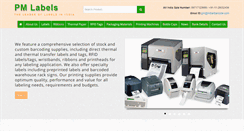 Desktop Screenshot of pmlabels.com